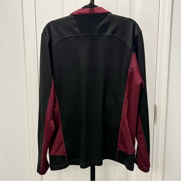 North Face Fleece Soft Shell Men's Jacket Size Large Long Sleeve Soft Pockets - Picture 4 of 13